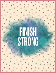 Finish Strong LETTER