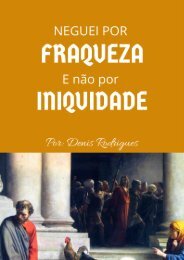 Neguei por fraqueza e nao por iniqüidade pdf