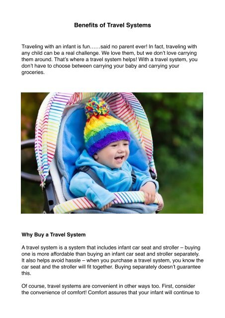 affordable travel system