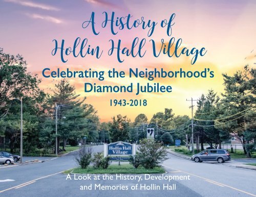 Hollin Hall Village History Booklet
