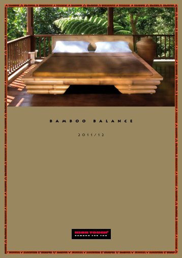 Bamboo Balance - Katalog