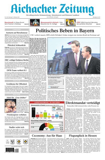 Aichacher Zeitung - Landtagswahl