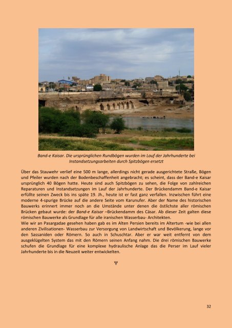 Die Suche nach al-Andalus - Teil V. - Persien - Wasserbau und paradiesische Gärten