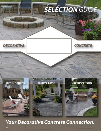 Selection Guide - RCS Decorative Concrete Supply