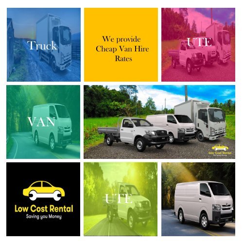 low cost van hire