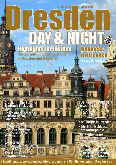 Dresden Day&Night | Herbst 2018 | 4. Jahrgang 