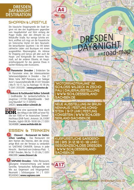 Dresden Day&Night | Herbst 2018 | 4. Jahrgang 