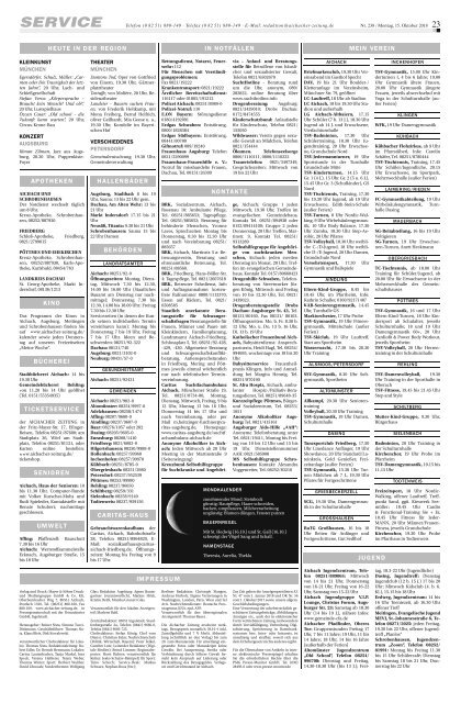 Aichacher Zeitung - Landtagswahl