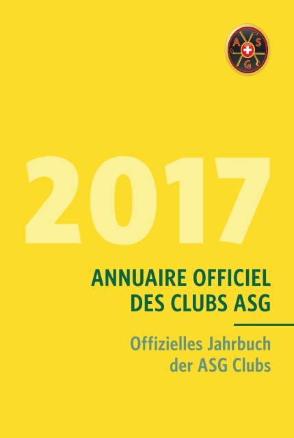 Annuaire ASG 2017
