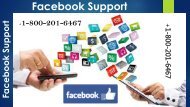 Facebook Support Number | Solve all Problems