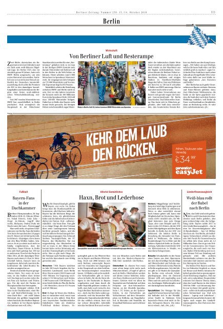 Berliner Zeitung 13./14.10.2018