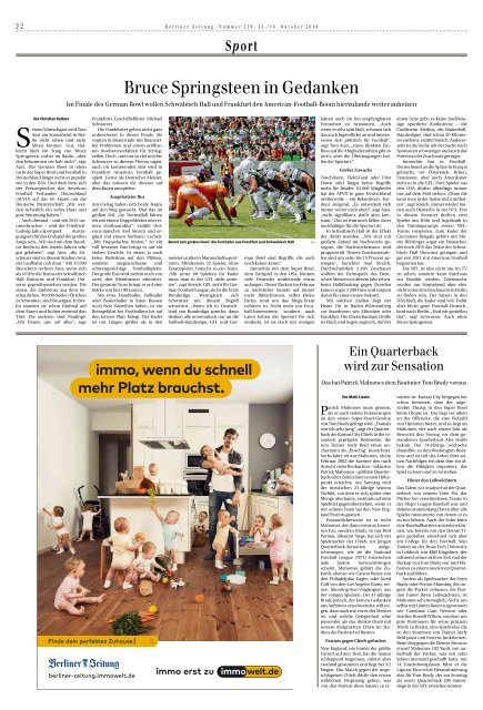 Berliner Zeitung 13./14.10.2018