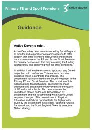 Final - Primary PE and Sport Premium Guidance