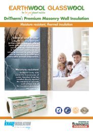 DriTherm® Premium Masonry Wall Insulation