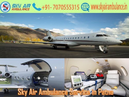 Get Sky Air Ambulance Service on a Low Budget in Delhi