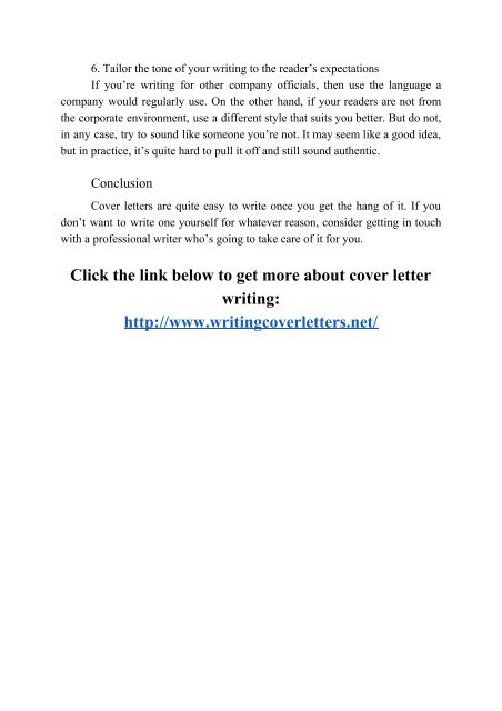 Cover Letter Help: Things to Pay Attention to