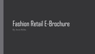 Fashion Retail E-Brochure