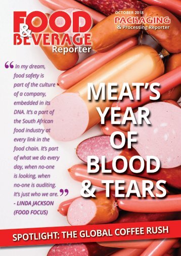 Food & Beverage Reporter October 2018