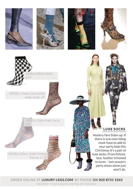 Luxury Legs- Autumn/Winter Magalogue Issue No.1