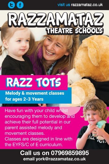 Razz Tots Classes (Free taster sessions available )