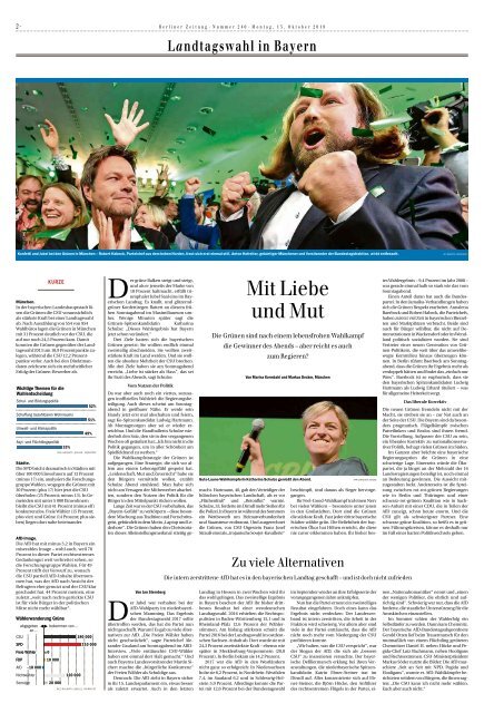 Berliner Zeitung 15.10.2018