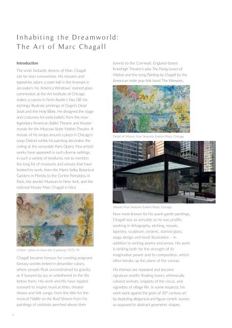 Catalogue Chagall New York 2018