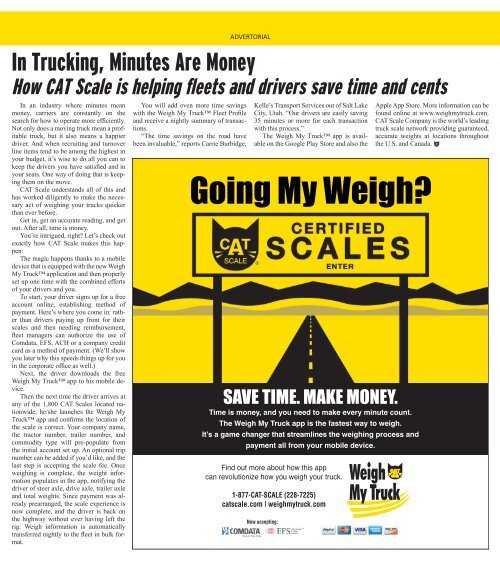 The Trucker Newspaper - October 15, 2018