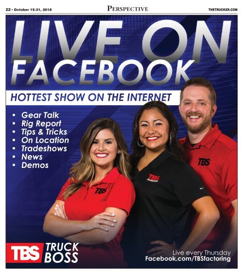 The Trucker Newspaper - October 15, 2018