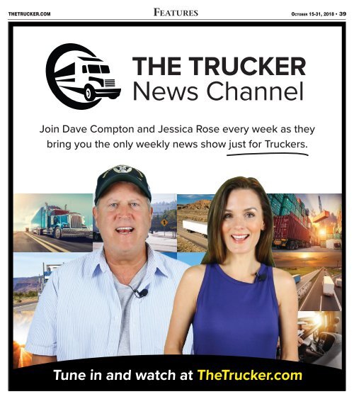 The Trucker Newspaper - October 15, 2018