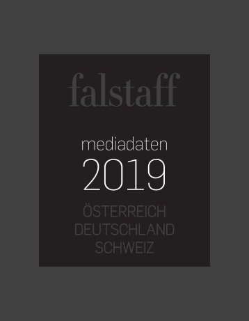 Falstaff Mediadaten 2019