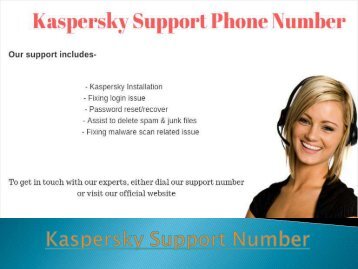 Kaspersky Support Number