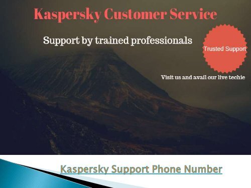 Kaspersky Support & Customer Service Number
