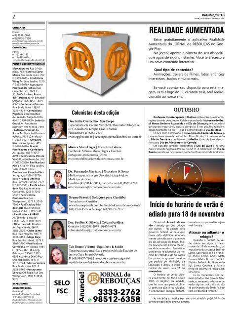 Jornal do Rebouças - Outubro_2018