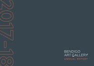 Bendigo Art Gallery Annual Report 2017-2018 