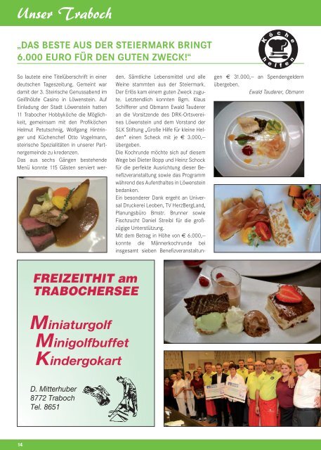 Gemeindezeitung Traboch September 18