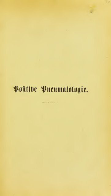 Positive Pneumatologie (1870)