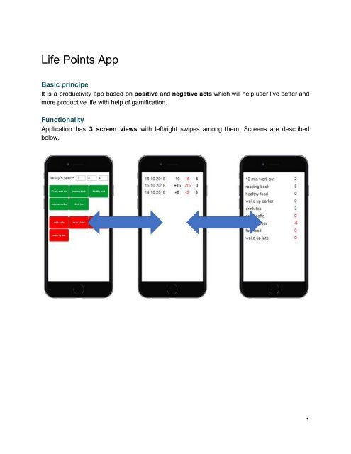 Life-Points-app