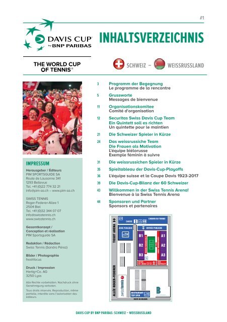 Davis Cup - Suisse vs Bielorussie - 2017