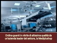 Ordina guanti in nitrile di altissima qualita da unazienda leader del settore la Mediplushop