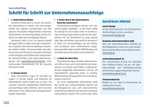 Handbuch für Macher - Das Fleischerhandwerk. Gründung & Nachfolge