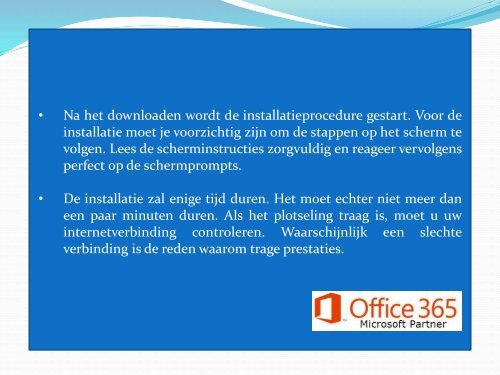 Office 365 downloaden en installeren op uw computer