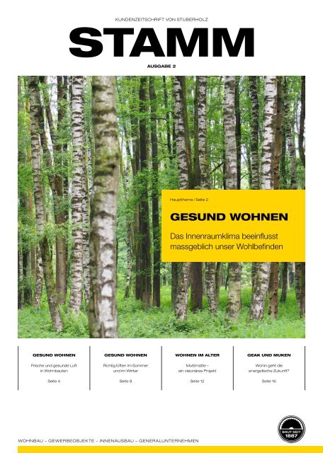 Stamm Ausgabe 2016