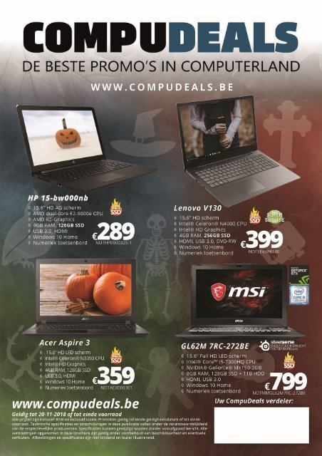 Compudeals Oktober 2018