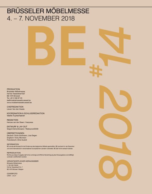 BE Magazine 2018 DU