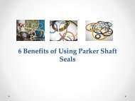 Parker Shaft Seals