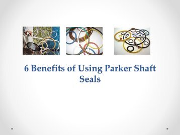 Parker Shaft Seals