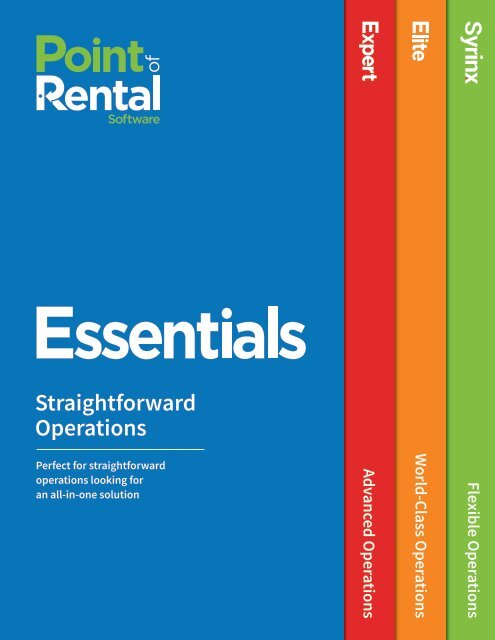 Essentials Brochure (UK)