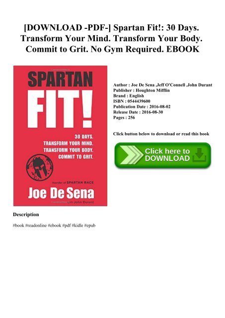 30 day spartan workout hotsell