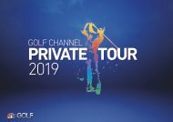 Golf Channel Private Tour 2019
