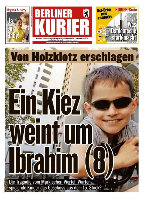 Berliner Kurier 16.10.2018